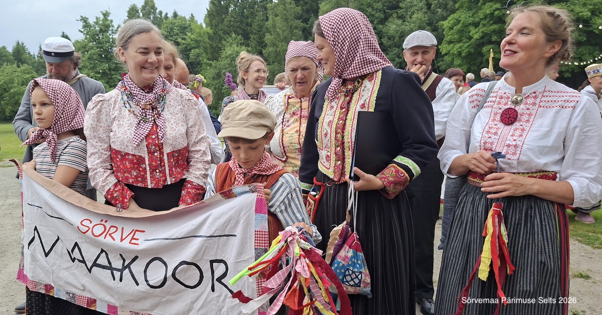 Sörve Maakoor laulis Taritu laulupeol